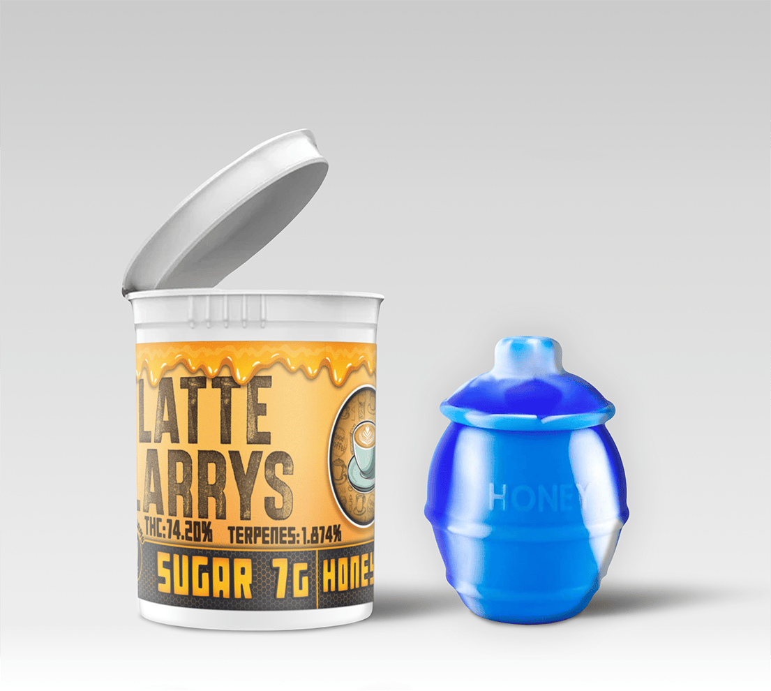 El Gato Concentrate 7g Honeypot - Lattes Larry (Sugar)
