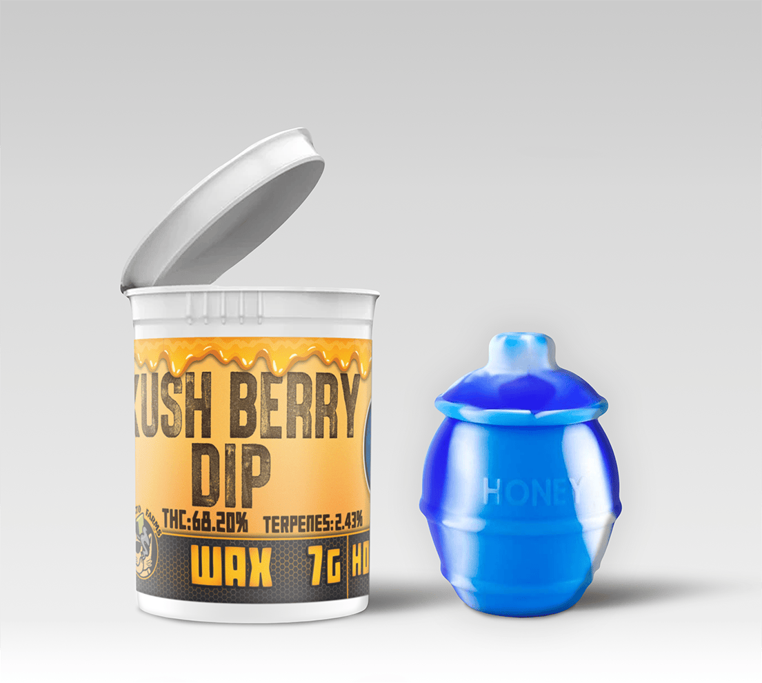 El Gato Concentrate 7g Honeypot - Kush Berry Dip (Wax)