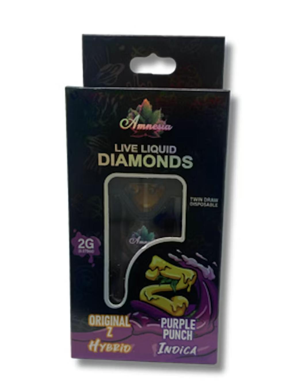 Original Z x Purple Punch | Liquid Diamond Disposable | 2g by Amnesia MI