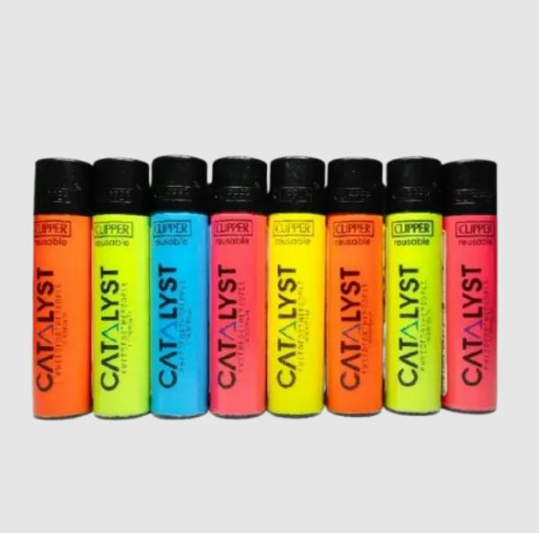 CATALYST CLIPPER LIGHTER (NEON ASSORTED)