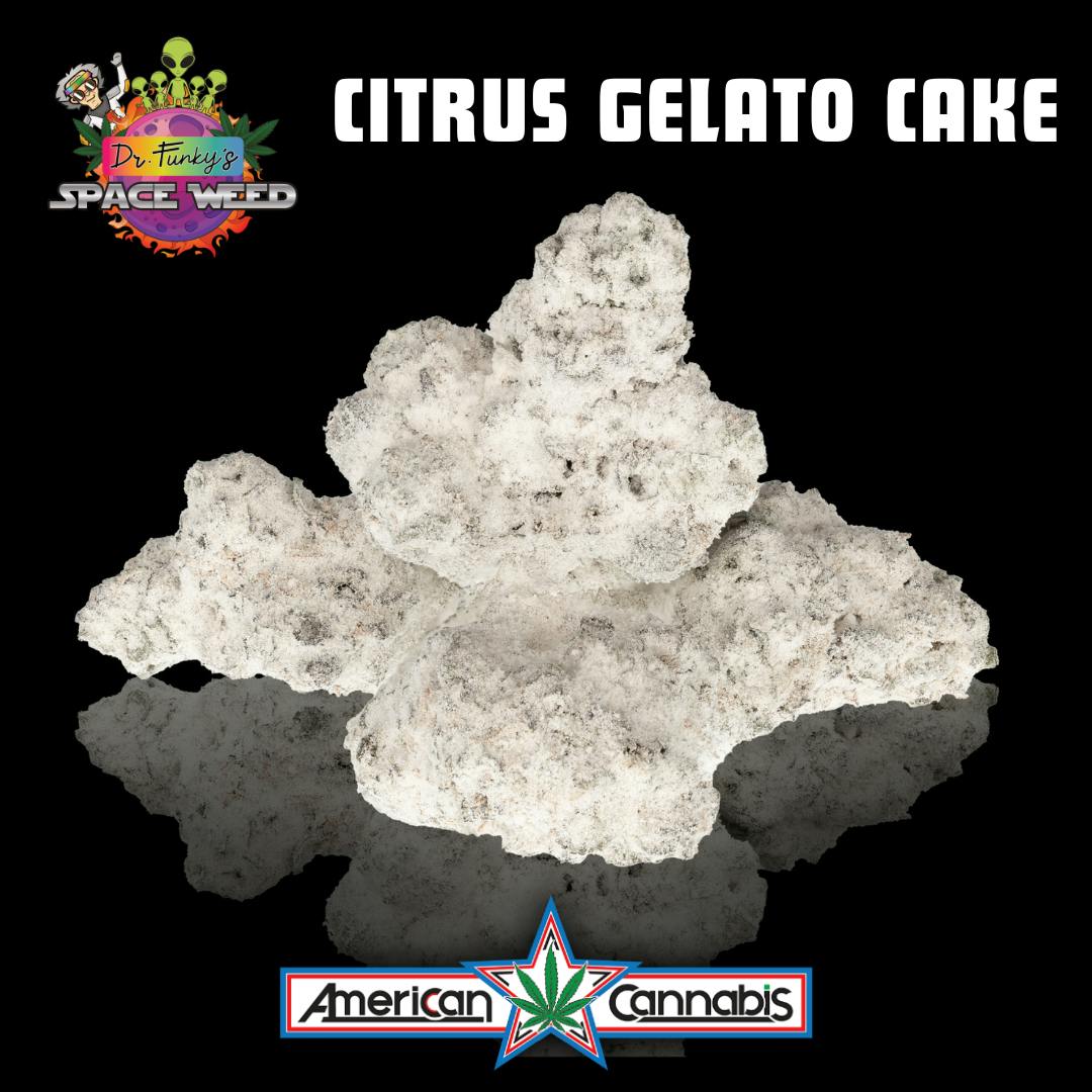 Dr. Funky's Space Weed Citrus Gelato Cake 3.5g (Hybrid)