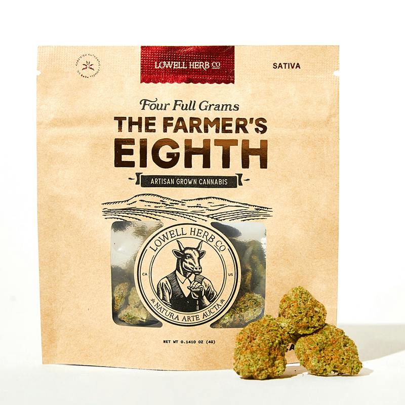 LOWELL FARMER'S EIGHTH Jack Herer, Sativa 4g by Lowell Farms