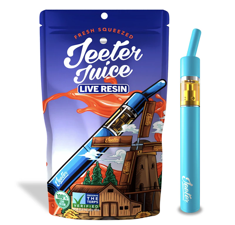 Jeeter Dutch Passion · Live Resin Straw Disposable · 0.5g, Disposables
