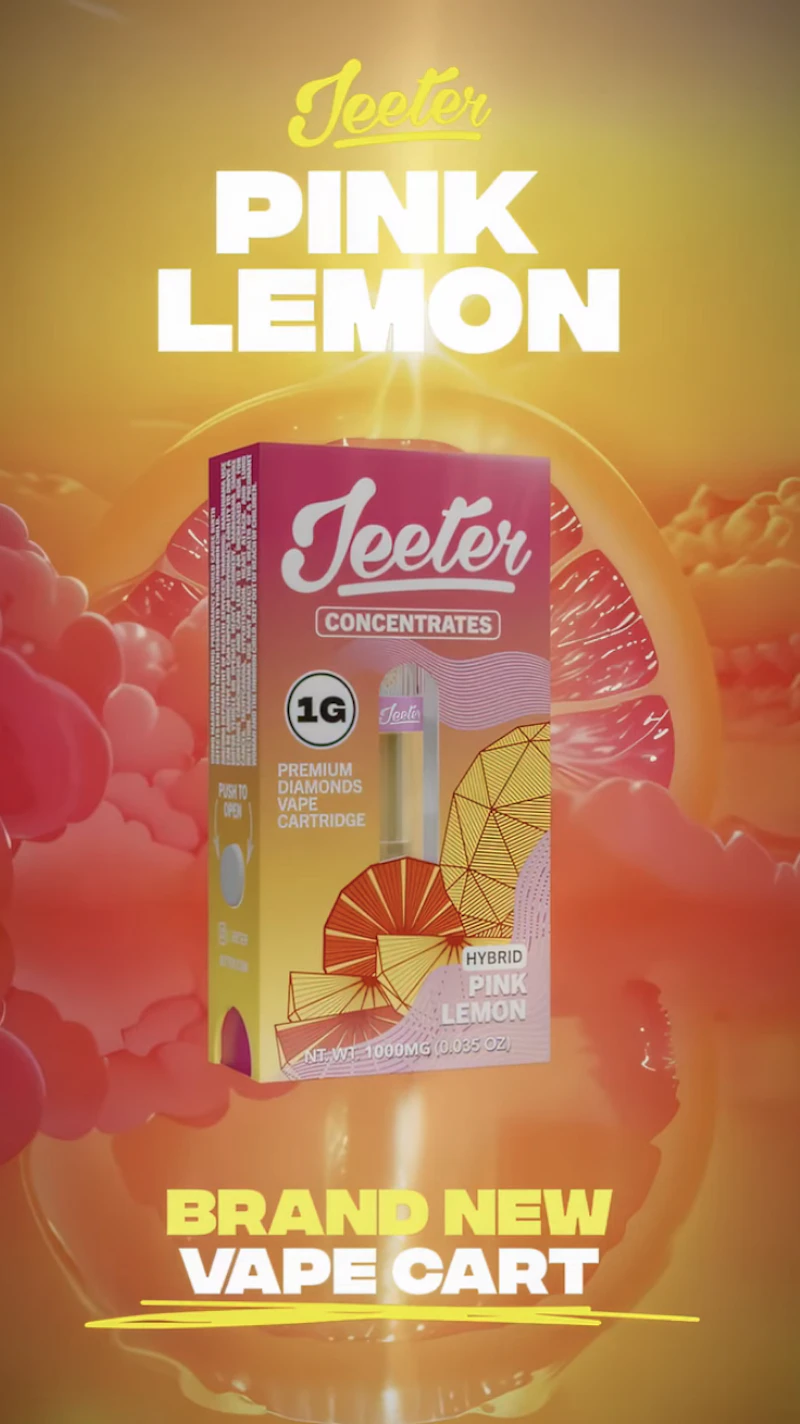 Jeeter Pink Lemon · Premium Diamonds Cartridge · 1g, Cartridges
