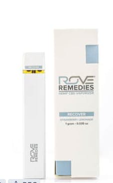 Strawberry Lemonade | Recover + CBD | 1000mg by Rove