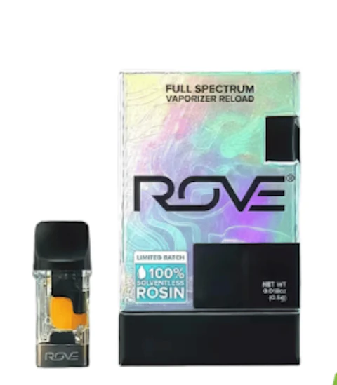 Rove OG Jedi · Live Rosin Reload, Cartridges