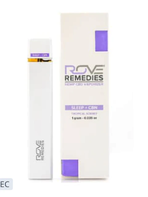 Rove Tropical Sorbet · CBD Sleep Disposable · 1000mg, CBD : THC