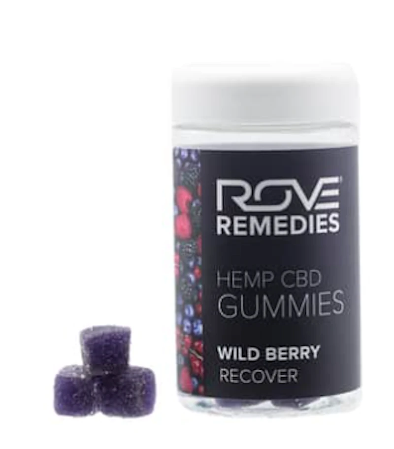 Rove CBD Wild Berry Gummies · 600mg, Edibles