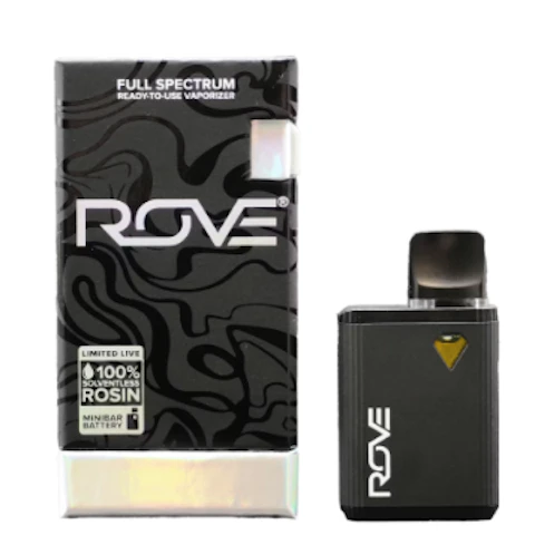 Rove Purple Gelato · Live Rosin Minibar Vape · .5g (AIl-In-One), Disposables