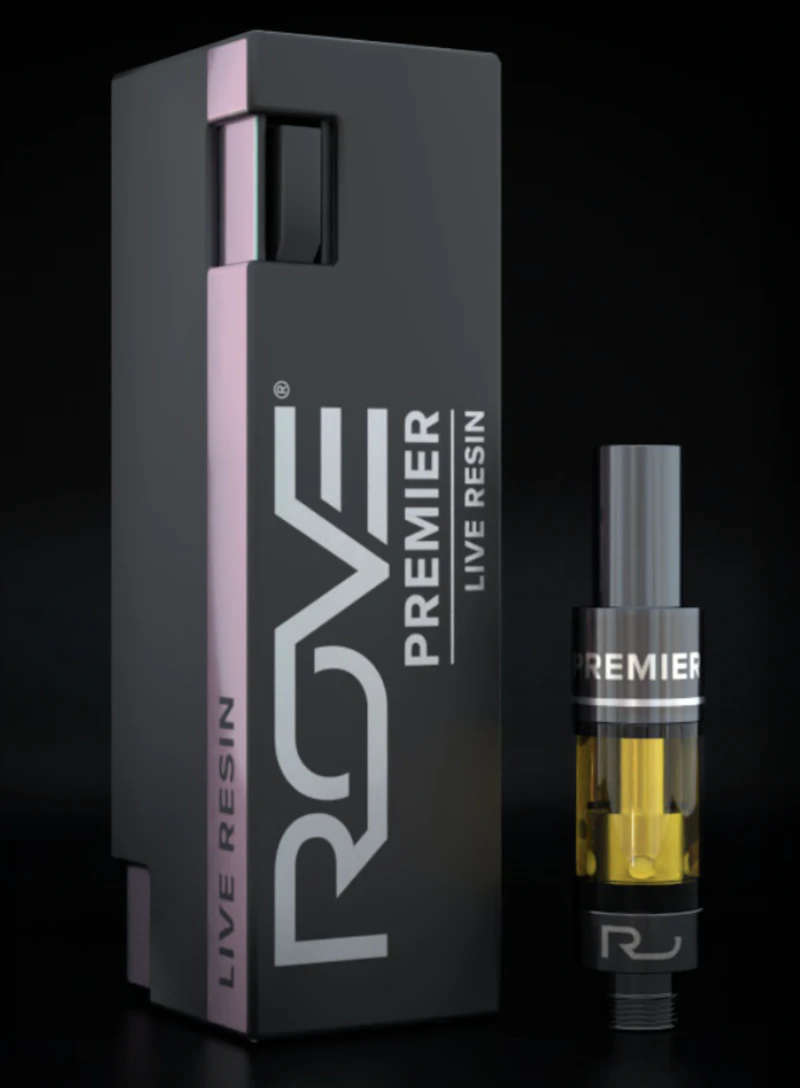 Rove Lemon Kush · Premier Live Resin Cartridge · .5g, Cartridges