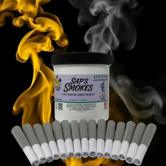 SAP XTRAX | SAP Smokes | Kosher Kush | Joints | 1g each | 15pk
