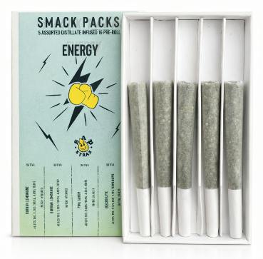 SAP XTRAX | Energy Smack Pack | Infused Joints | 1g each | 5pk by SAP XTRAX
