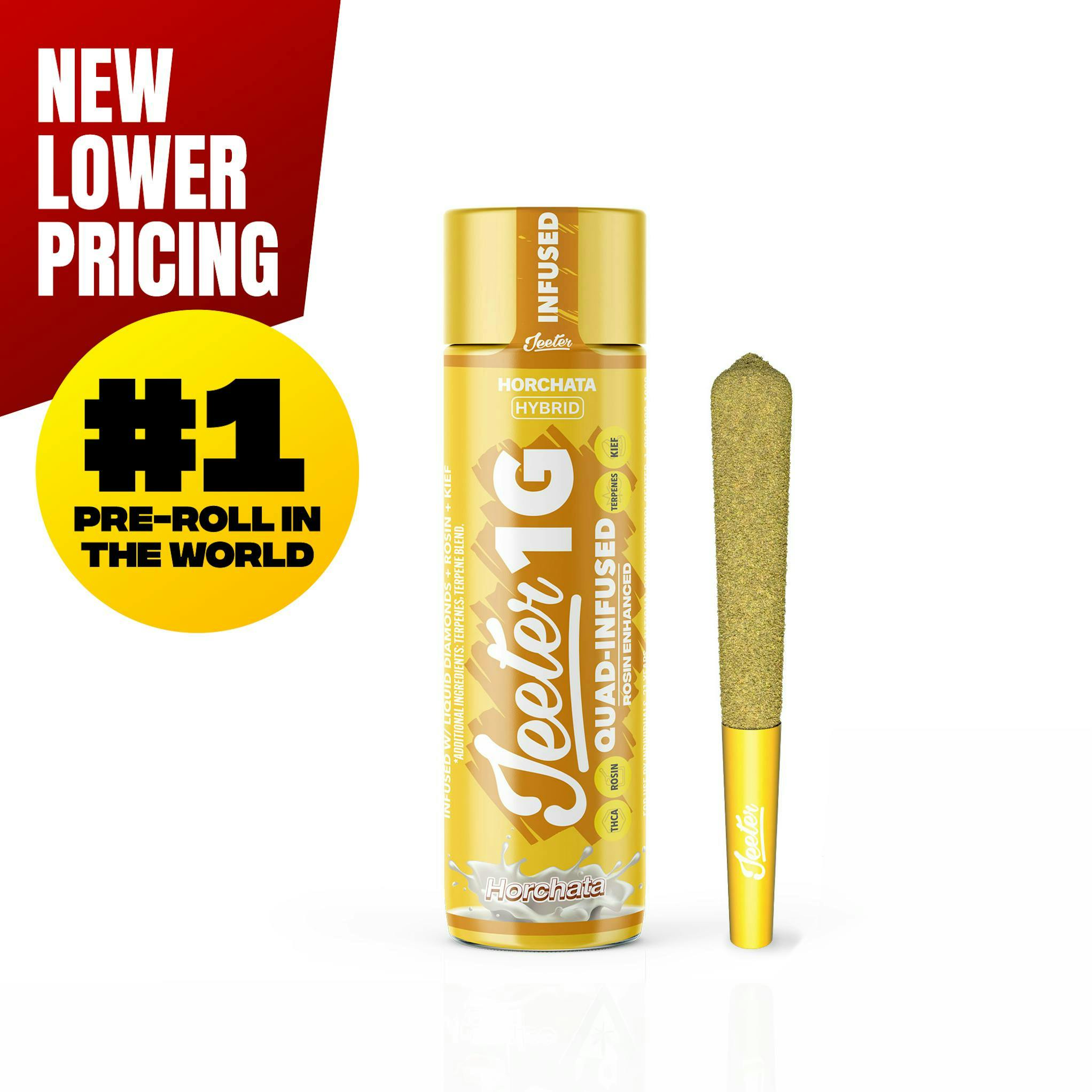 Jeeter: Horchata - Quad-Infused Joint - 1g