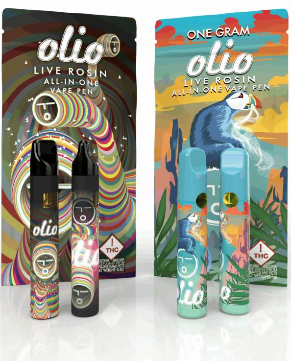 Olio | Jelly Roller | Live Rosin Disposable | 0.5g by Olio