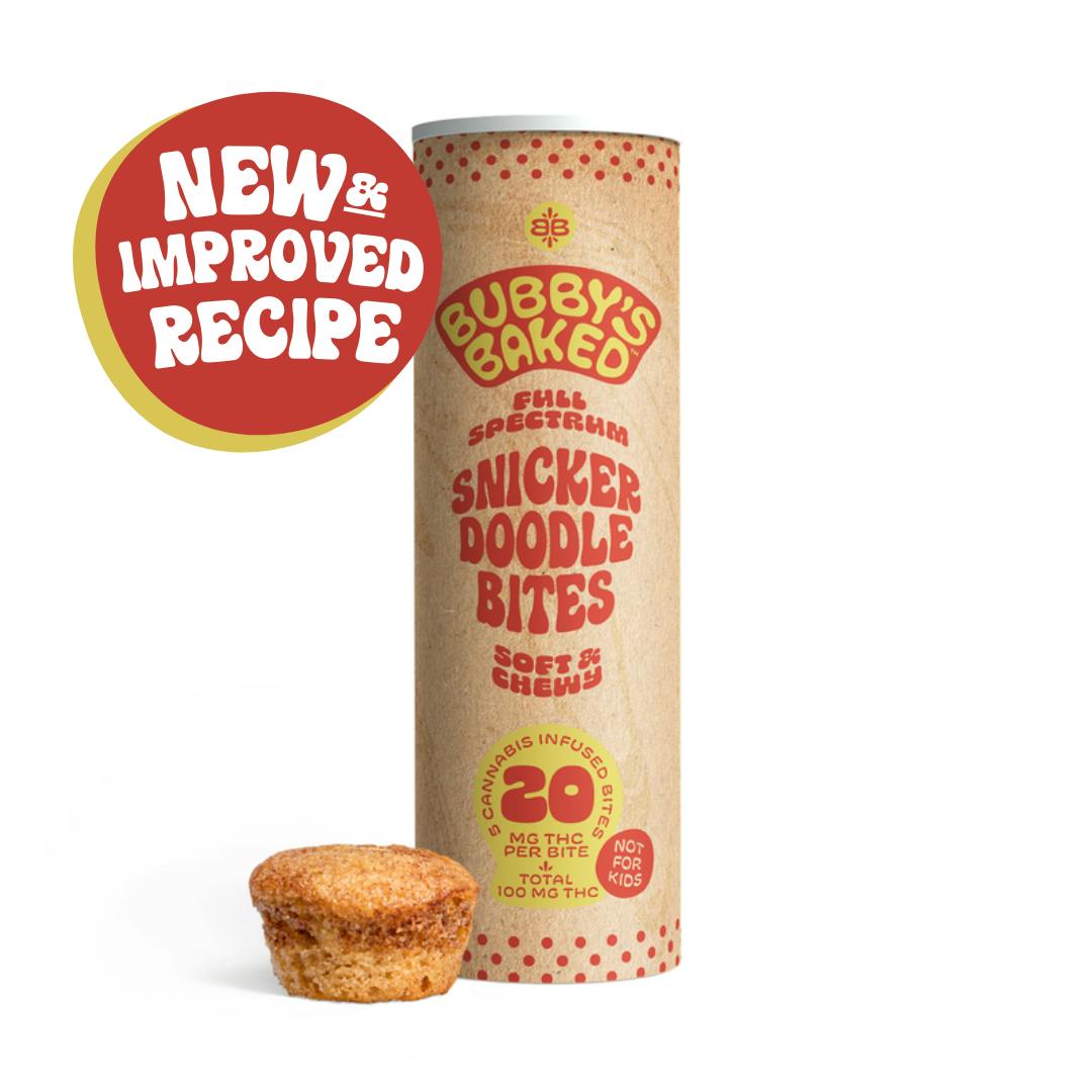 Bubby's Baked | Snicker Doodle Bites | 100mg | 5ct | 20mg/ea
