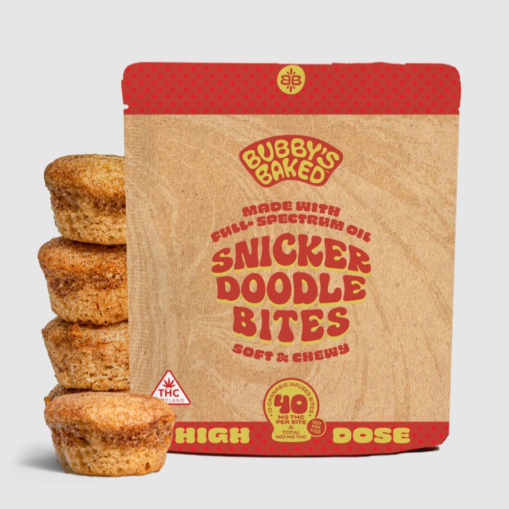Bubby's Baked | Snicker Doodle Bites | 400mg | 10ct | 40mg/ea - Bubby's ...