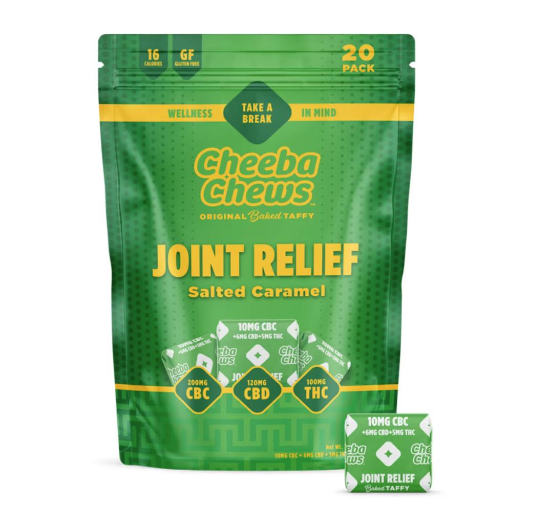 Cheeba Chews®: Relief Salted Caramel Taffy