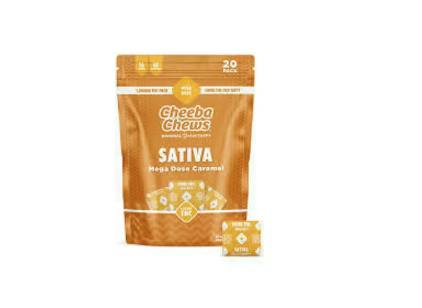 Cheeba Chews | Caramel Taffy Chews | 1000mg | 20ct | 50mg/ea by Cheeba Chews
