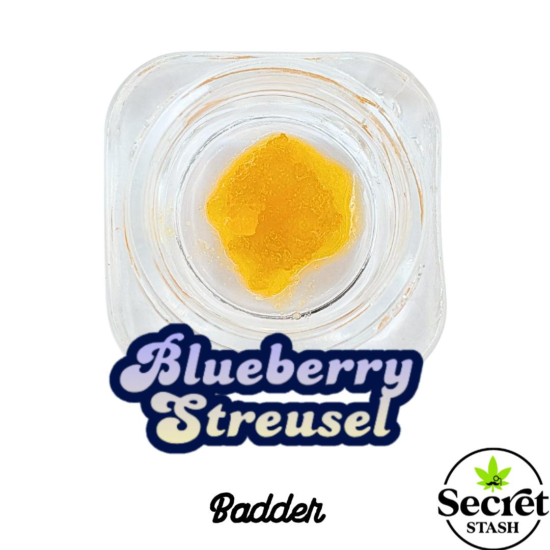 Secret Stash | Badder | Blueberry Streusel | 1g by Secret Stash