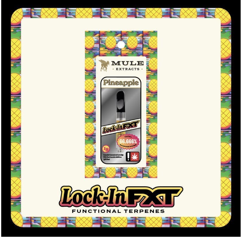 Mule Extracts: Pineapple (Lock-In) - FXT Cartridge - 1g