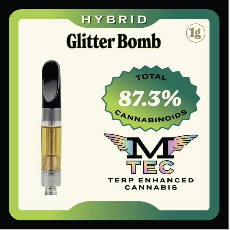 Glitter Bomb | M-TEC Cartridge | 1g by Mule Extracts