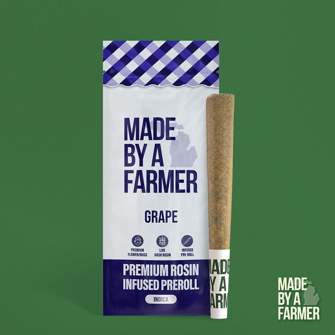 Grape | Infused Joint | 1.5g by Made By A Farmer