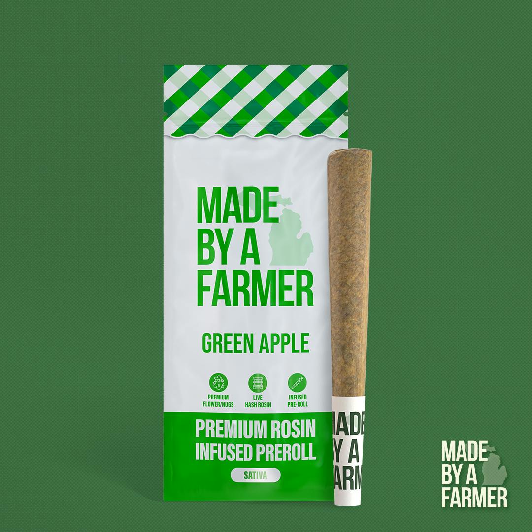 MBAF | 1.5G Infused Pre-Roll | Green Apple by Made By A Farmer
