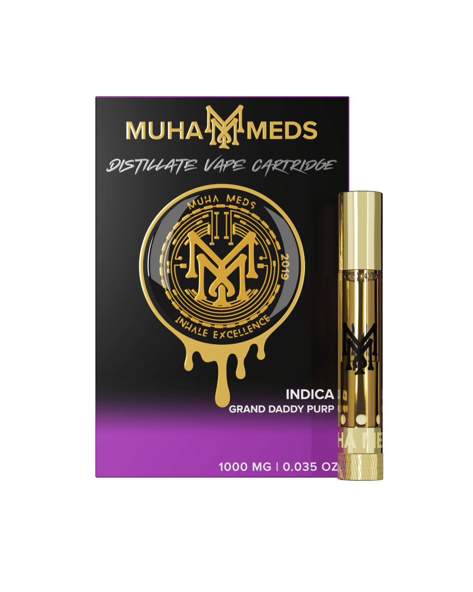 Muha Meds | Grand Daddy Purp | Cartridge | 1g by Muha Meds