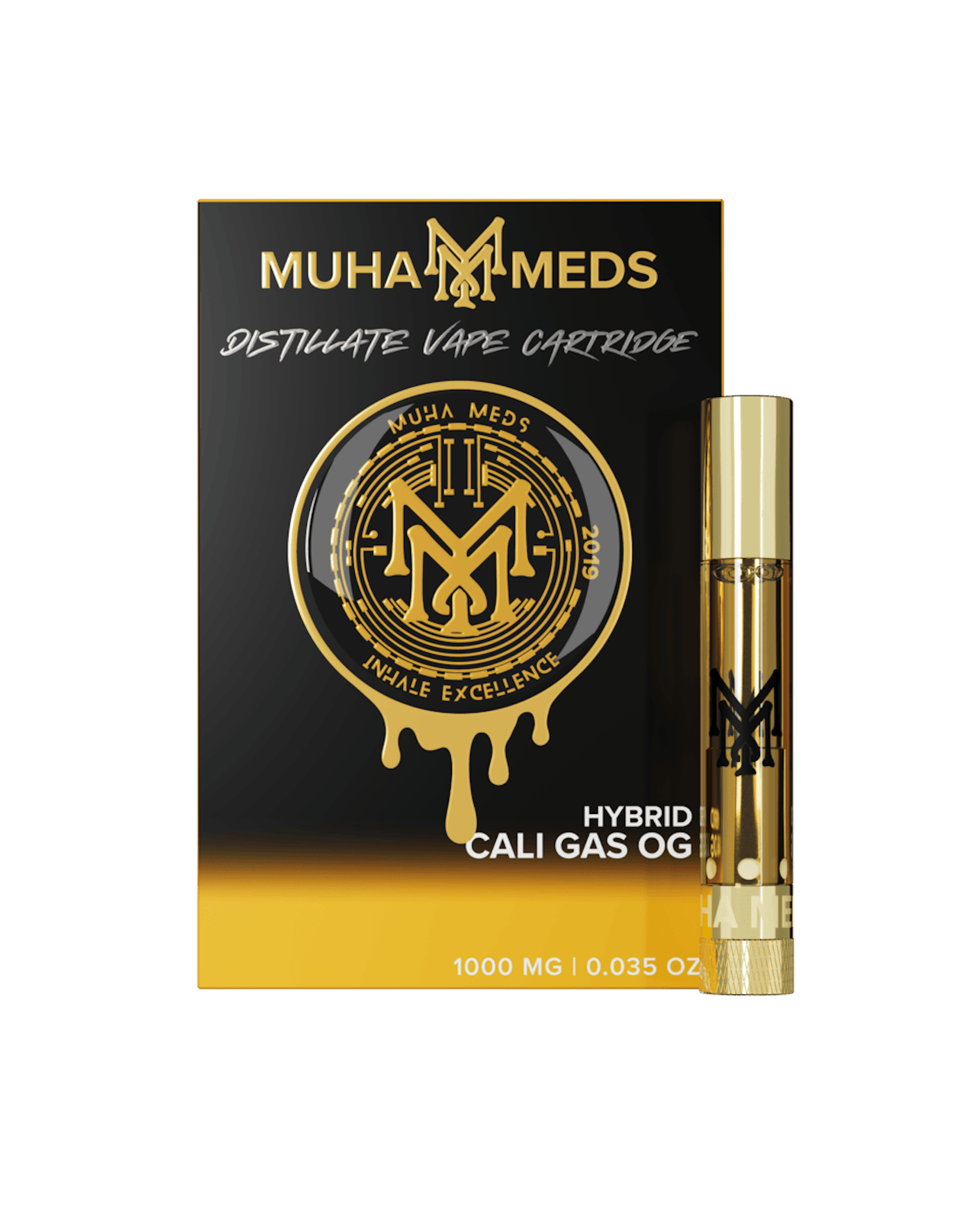 Muha Meds | Cali Gas OG | Cartridge | 1g by Muha Meds