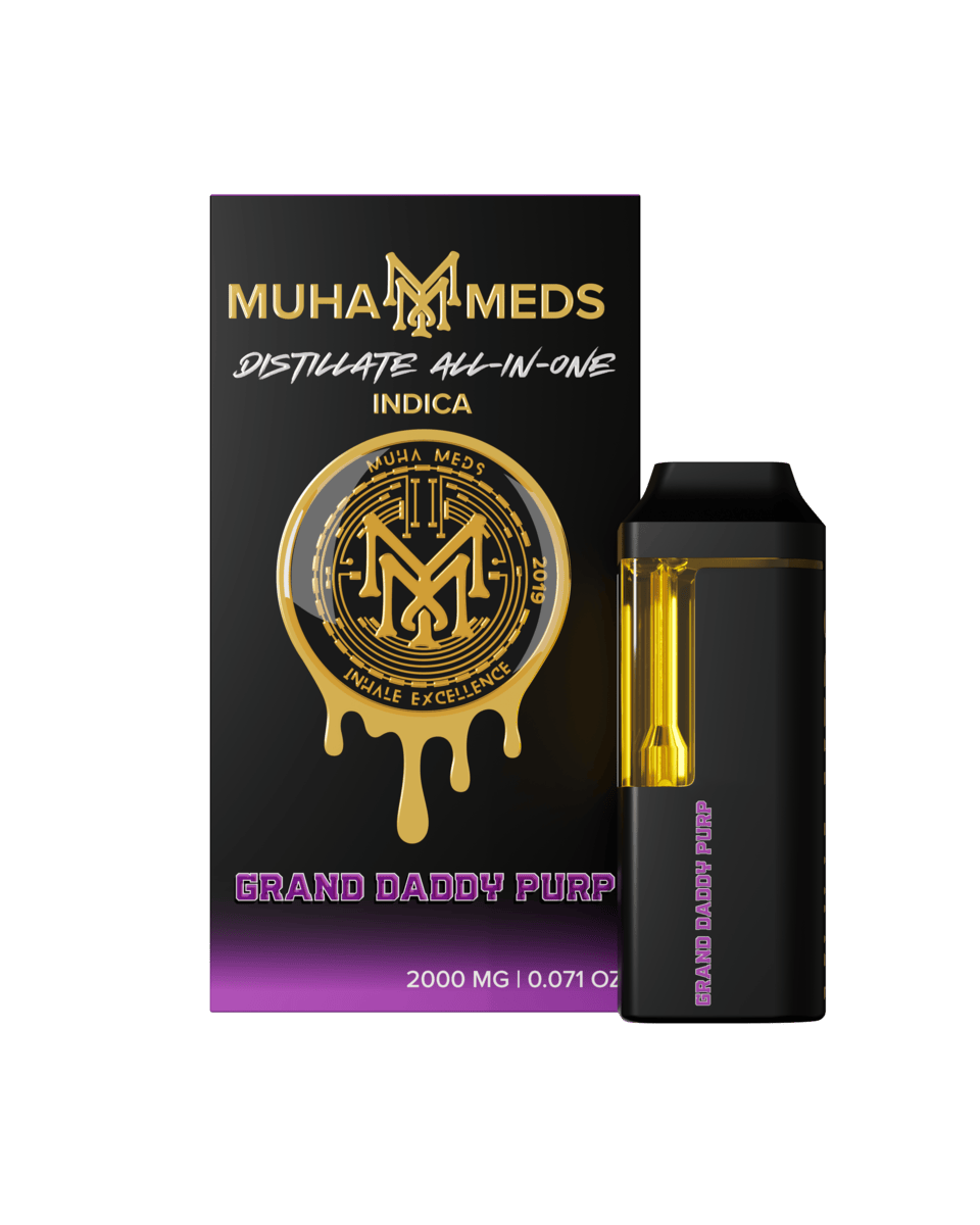 Muha Meds | Grand Daddy Purp | Disposable | 2g by Muha Meds
