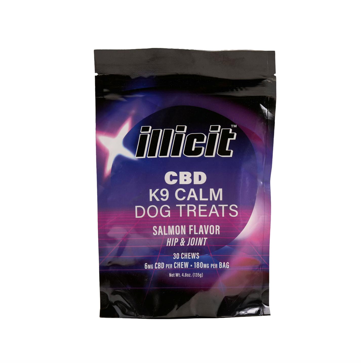 illicit | K9 Calm Salmon | Dog Treats | 30ct