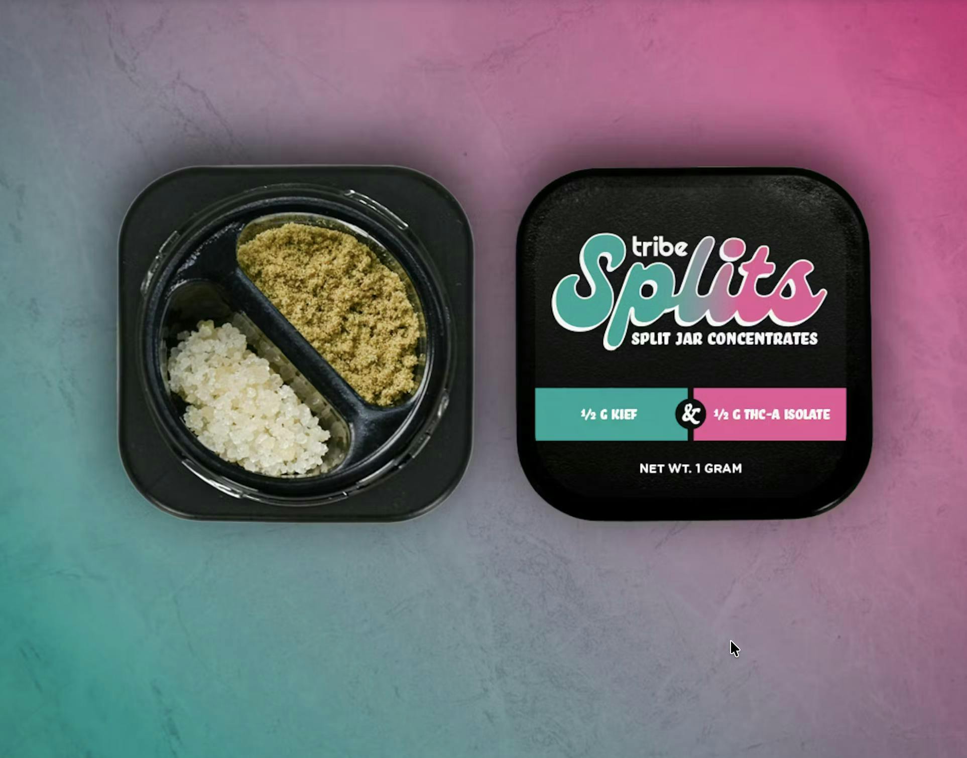 Tribe | Garlic Budder | 0.5g THCA + 0.5g Kief | Splits Concentrate - Tribe