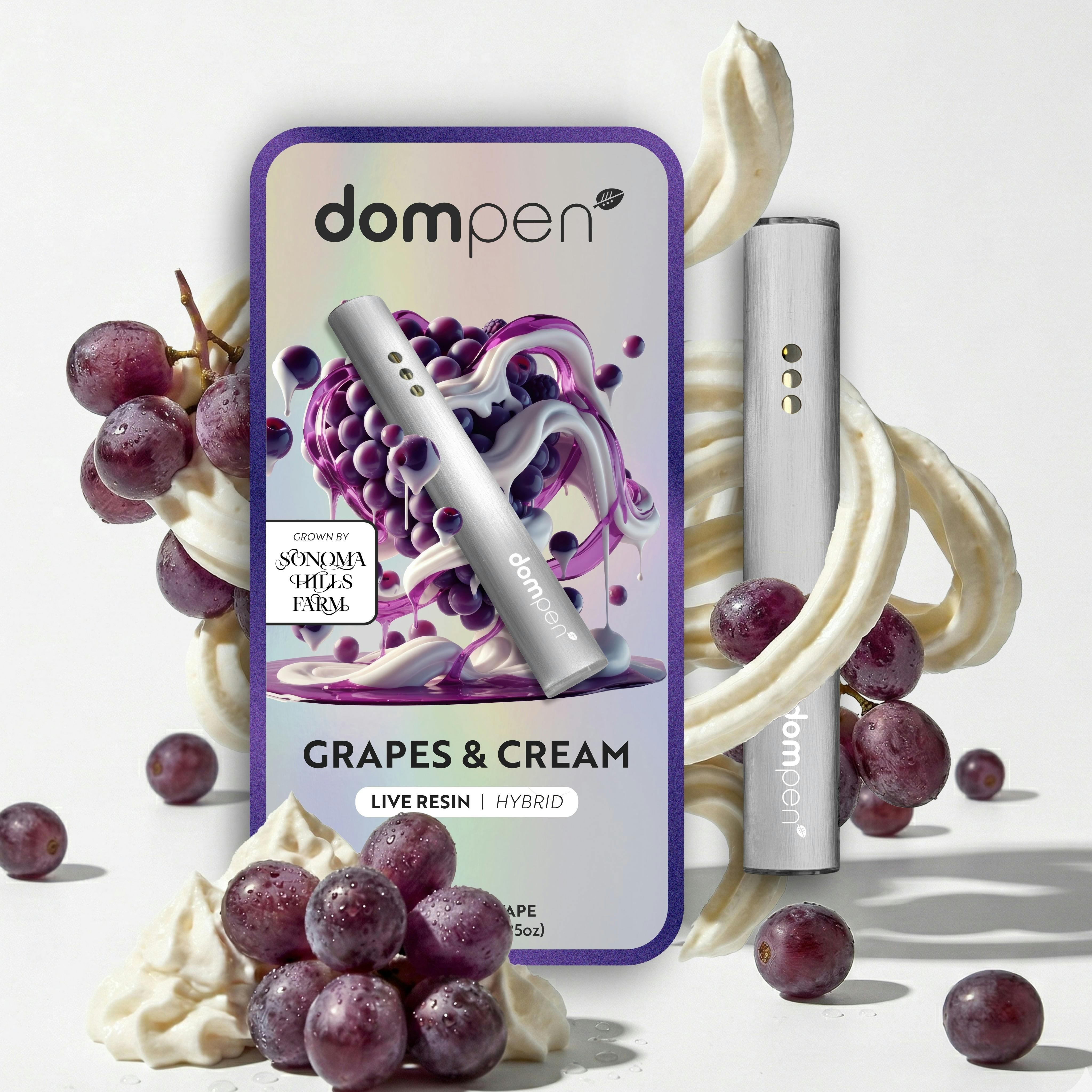 dompen: Grapes And Creme