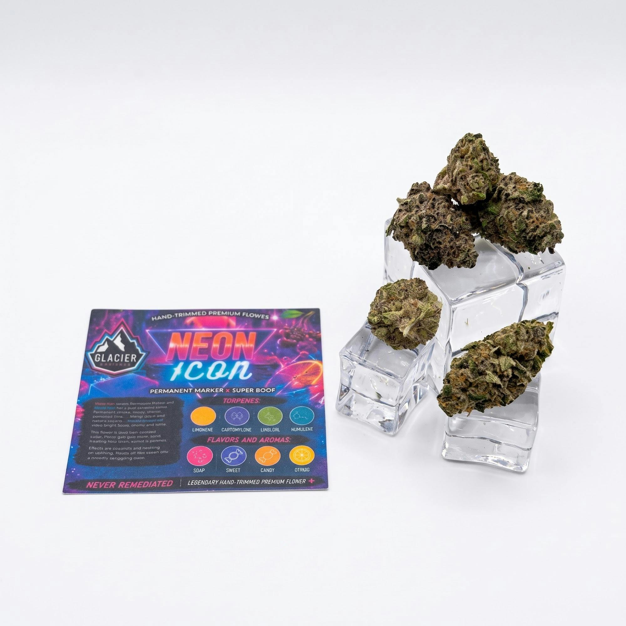 Neon Icon | Bulk Flower by Glacier Cannabis