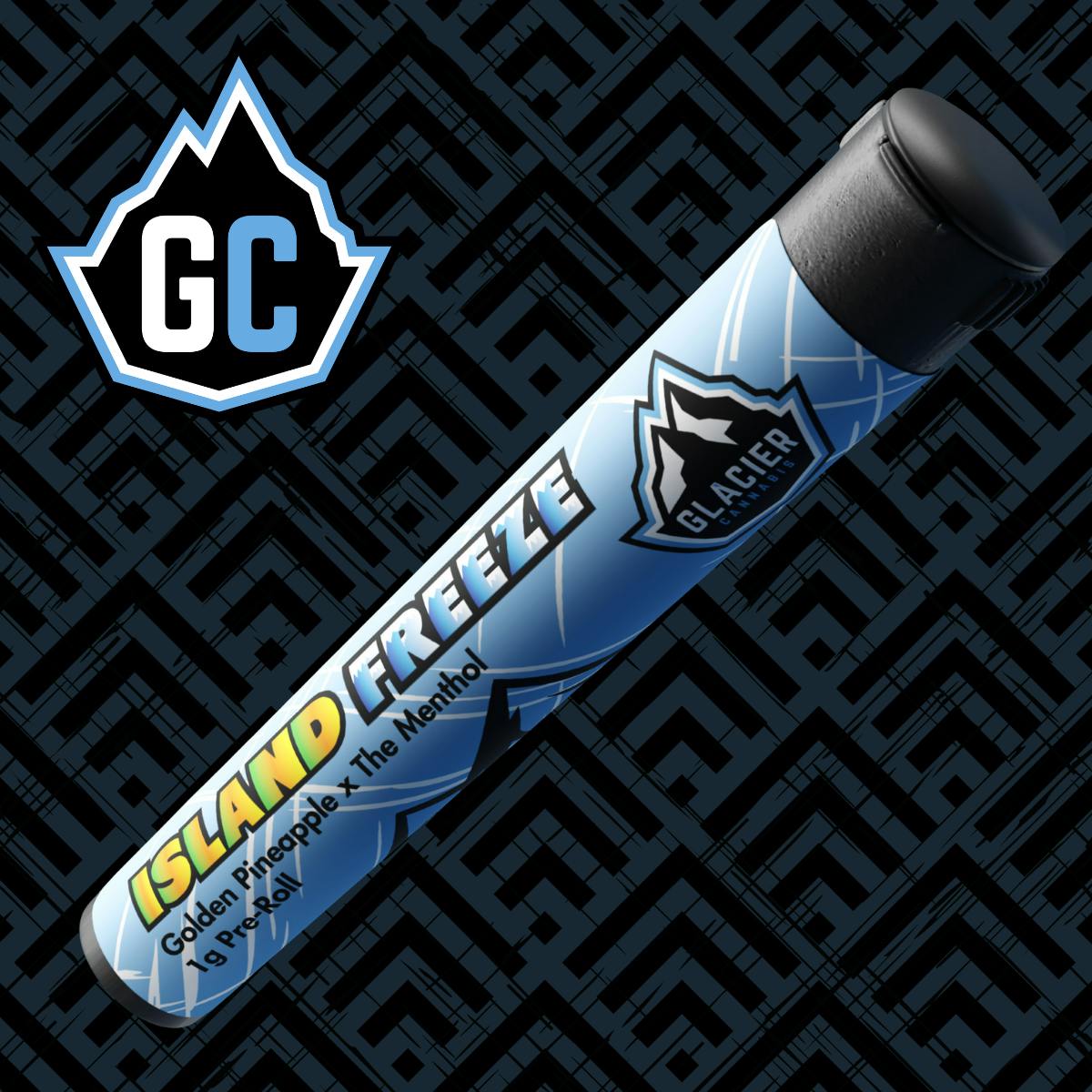 Glacier Cannabis | Island Freeze | Pre-Roll | 1g by Glacier Cannabis
