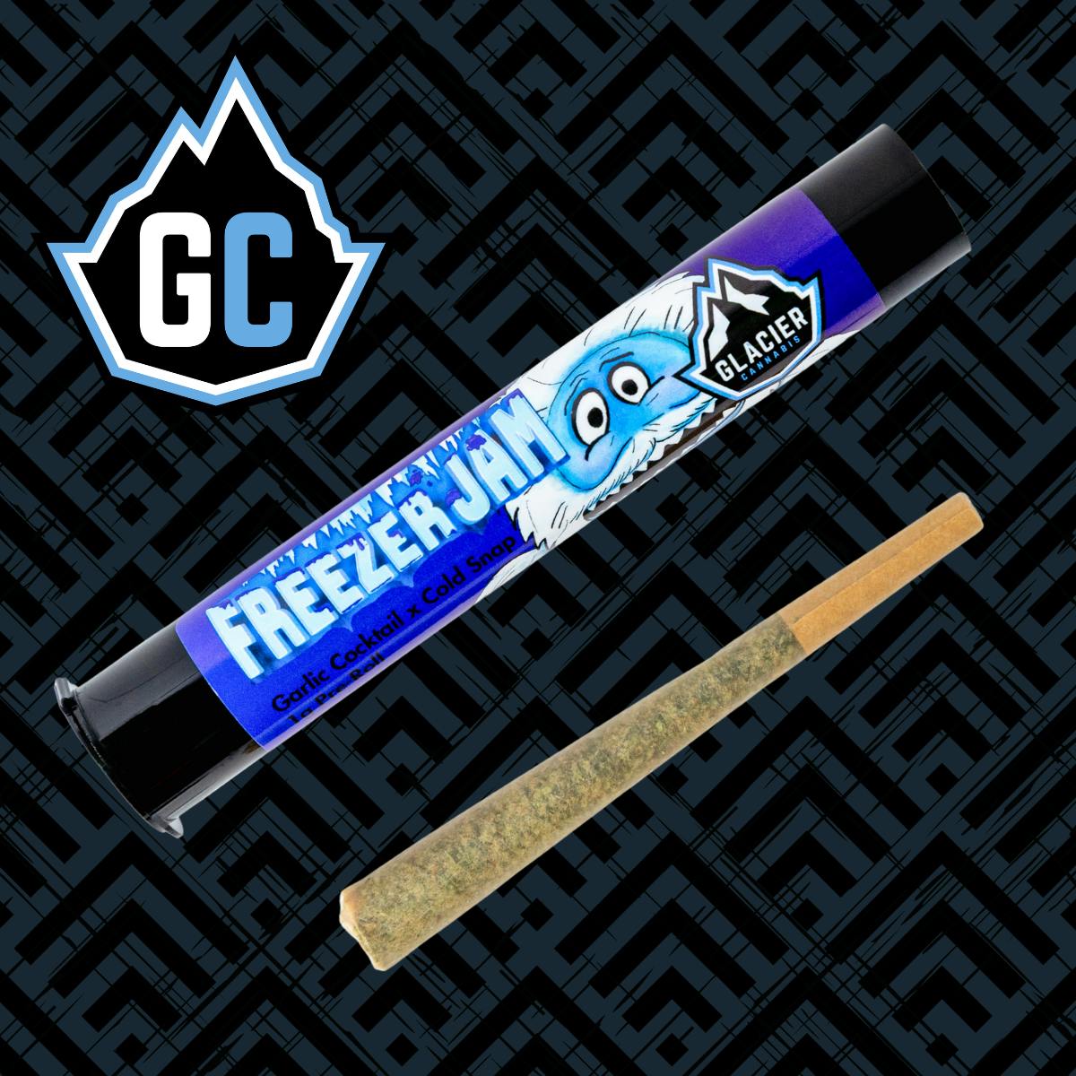 Glacier Cannabis | Freezer Jam | Pre-Roll | 1g