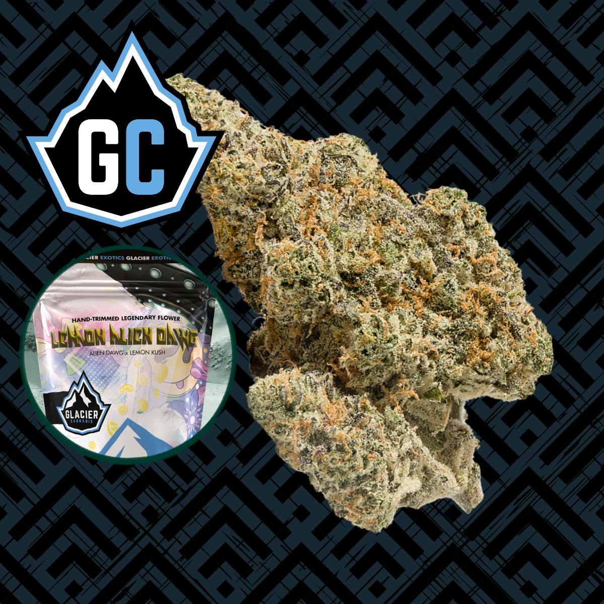 Glacier Cannabis | Lemon Alien Dawg | Bulk Flower