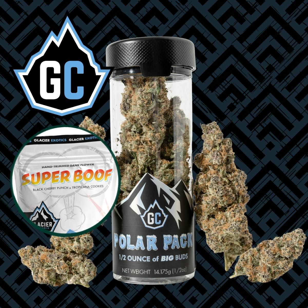 Glacier Cannabis | Super Boof | Polar Packs | 14g by Glacier Cannabis