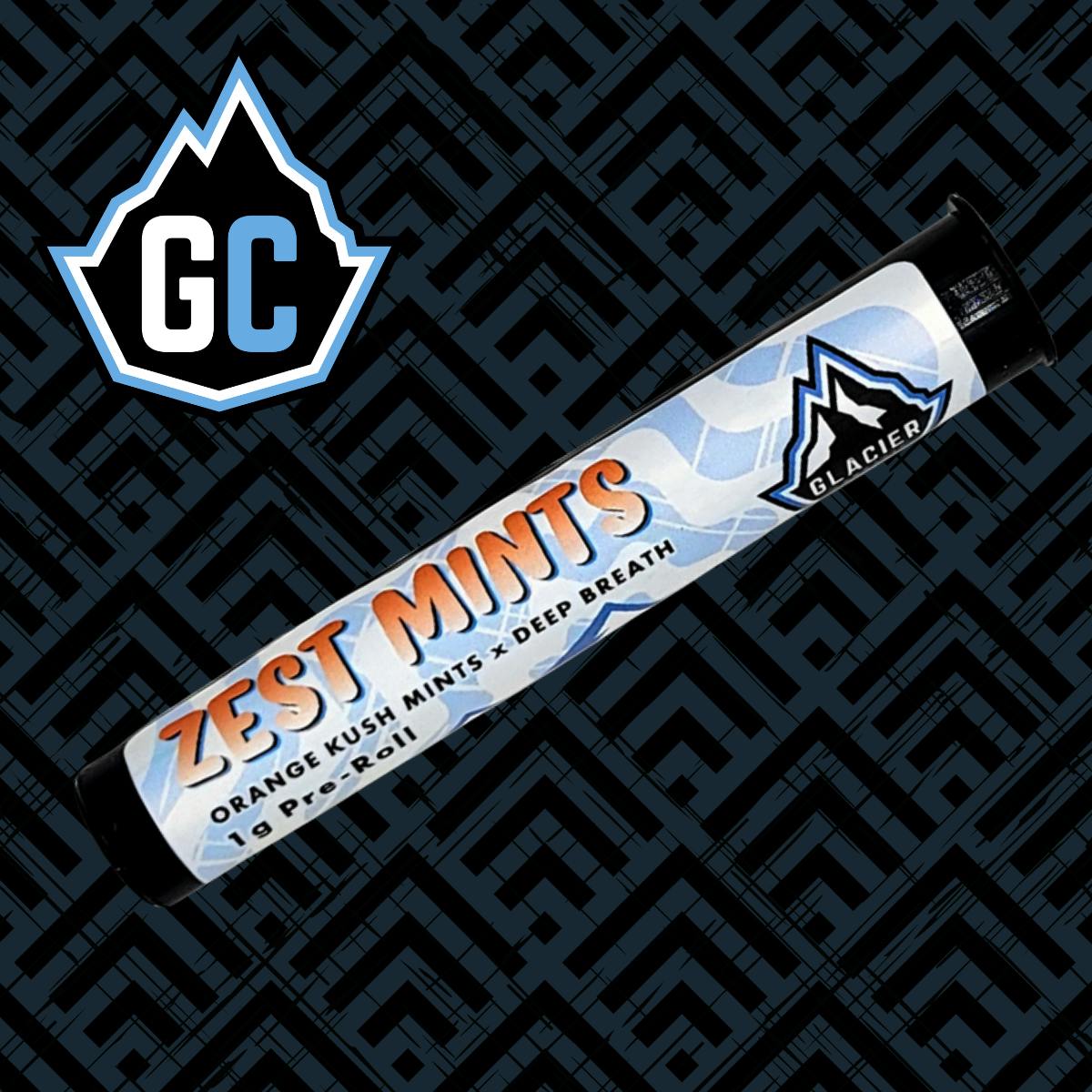Zest Mints | Pre-Roll | 1g by Glacier Cannabis