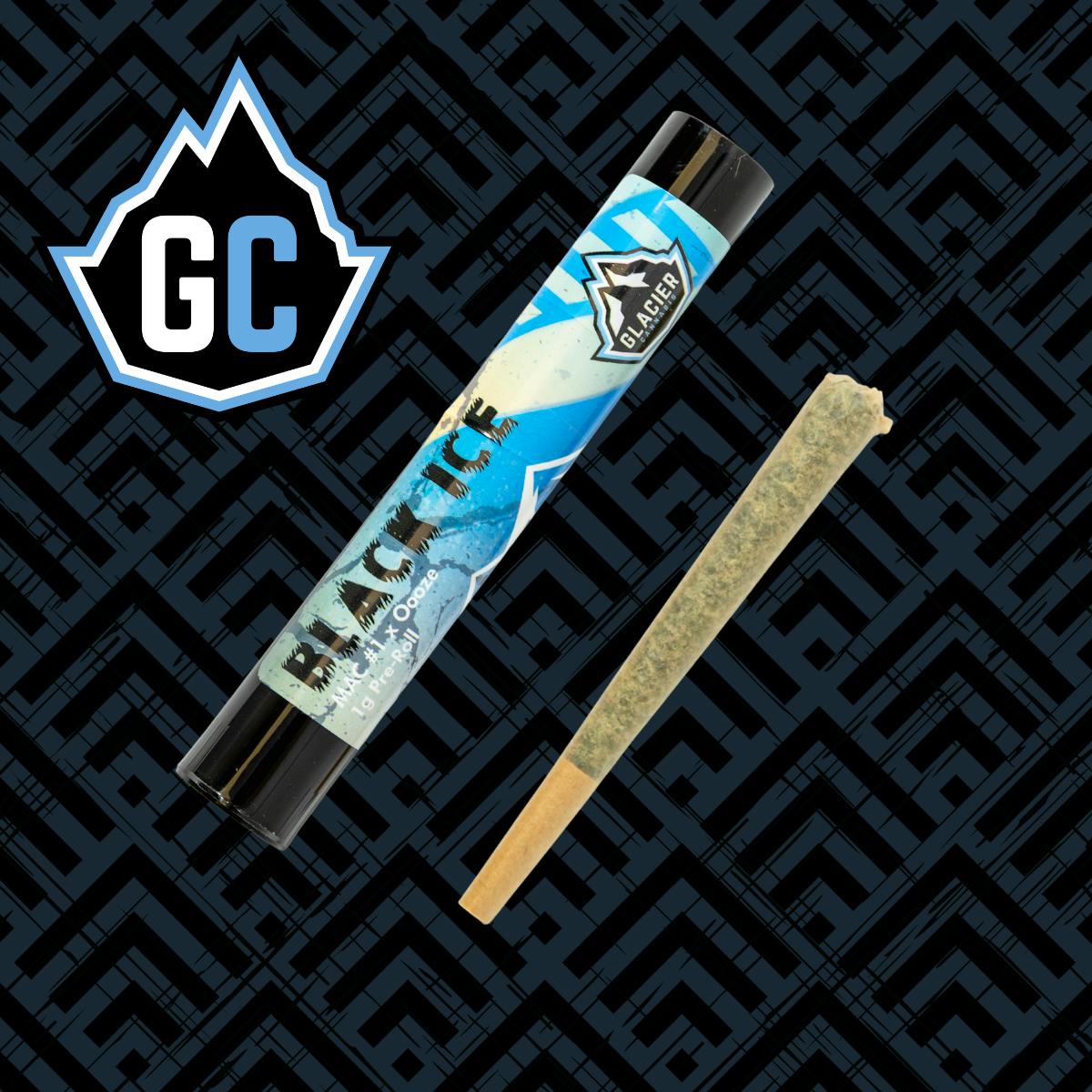 Glacier Cannabis | Black Ice | Pre-Roll | 1g