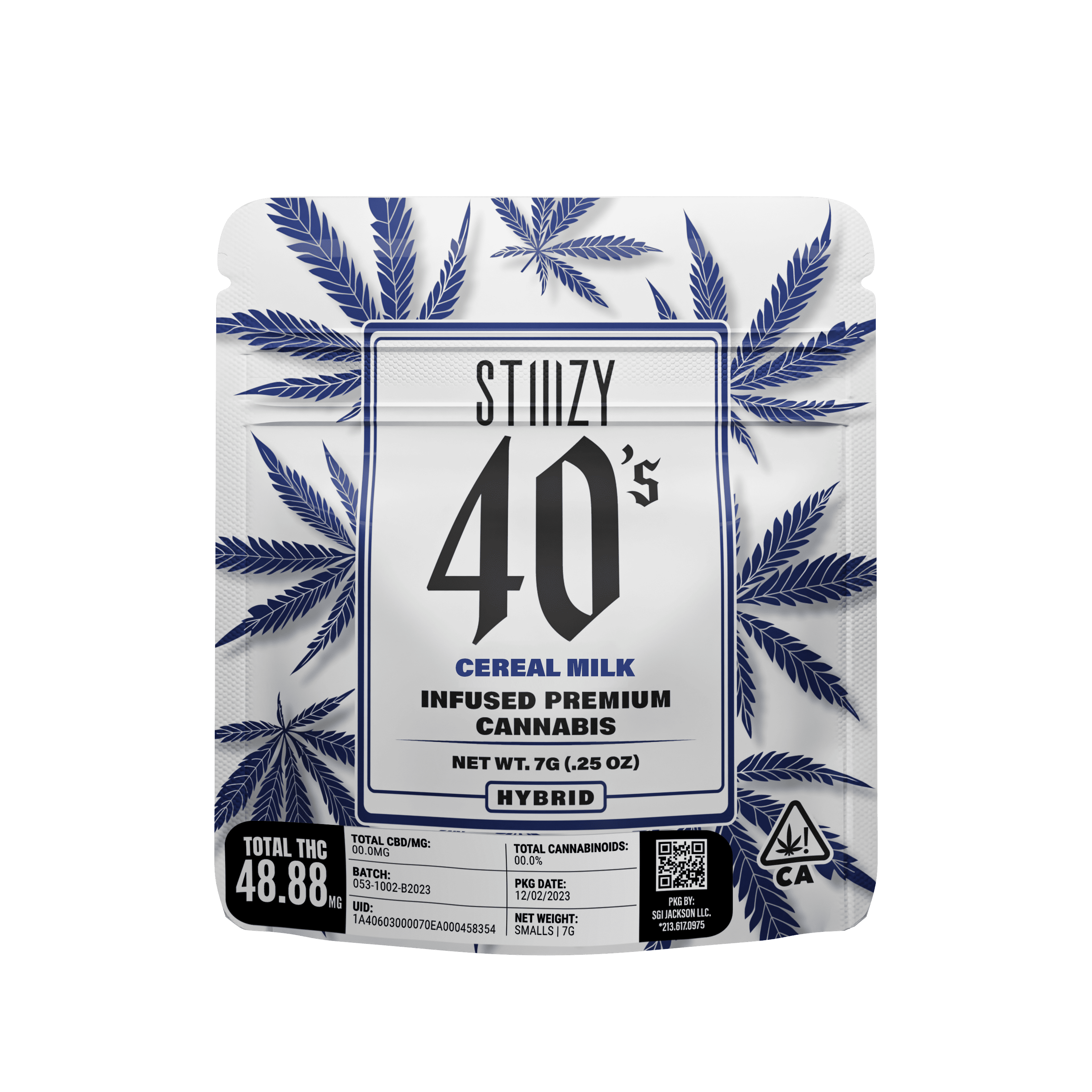 Cereal Milk - 7g 40s Infused Flower