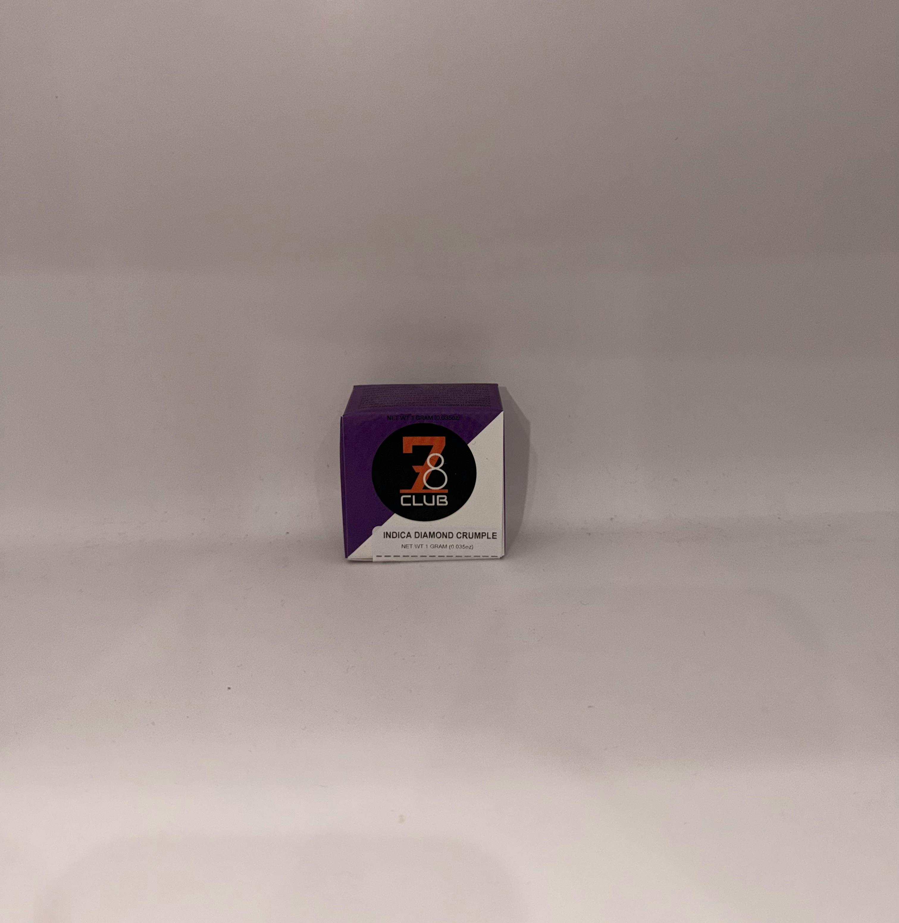 Rolly x Club 78 - Indica Diamond Crumble 1g