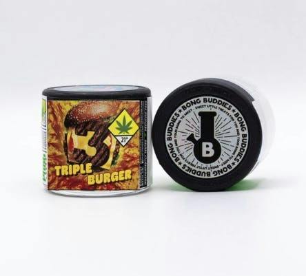 Bong Buddies | Triple Burger | Smalls | 2g at Cannabis Coast