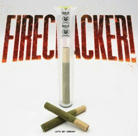 Firecracker | Train Wreck | Infused Joint | 1g