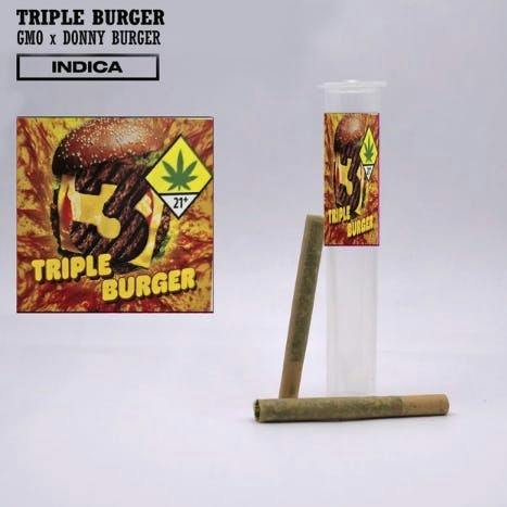Bangers | Triple Burger | Minis | 0.5g each | 2pk by Phat Panda