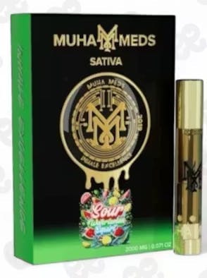 Sour Watermelon Squirt | Cartridge | 2g by Muha Meds