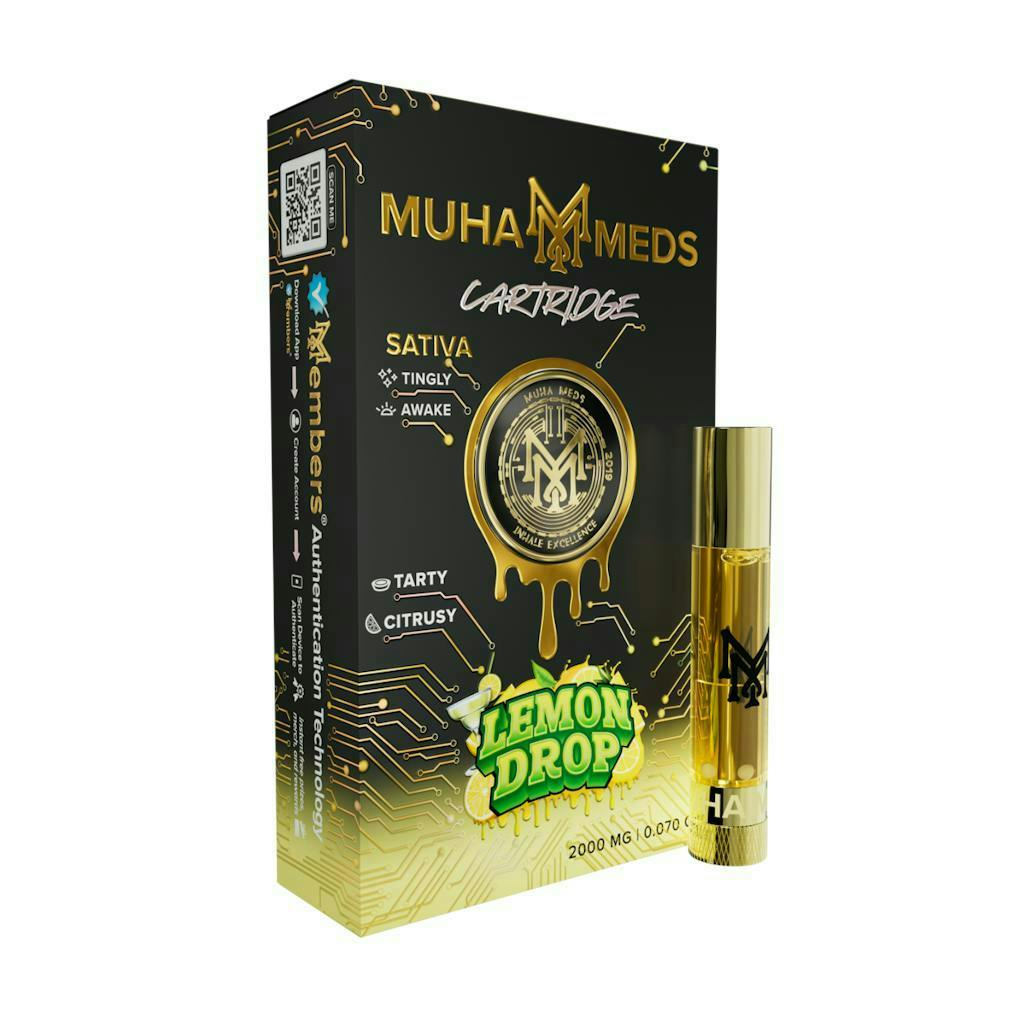 MI Muha Meds | Lemon Drop | Cartridge | 2g