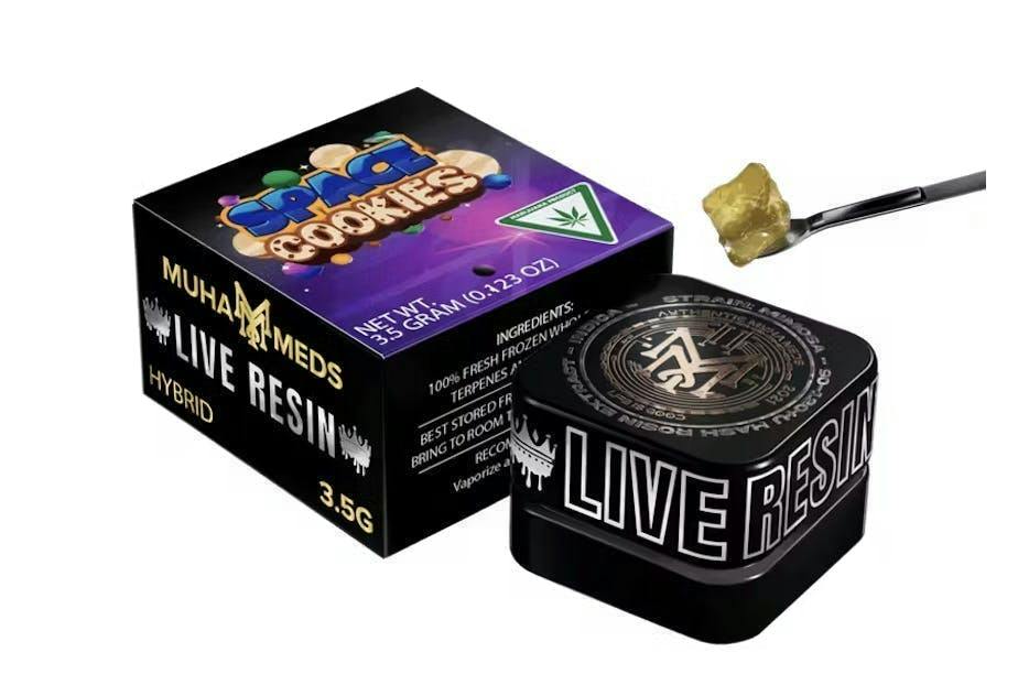 Space Cookies | Live Resin Badder | 3.5g