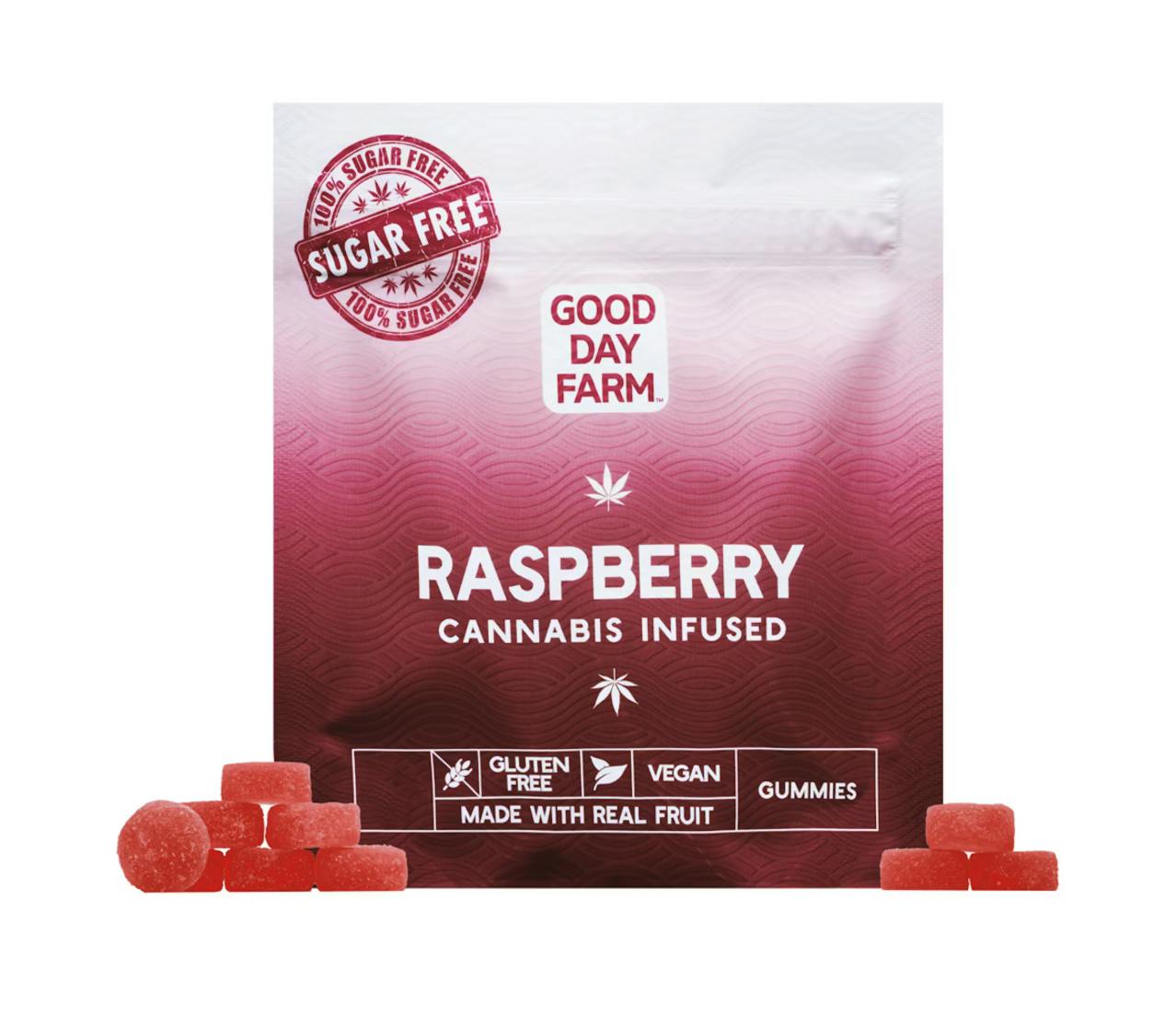 Good Day | Raspberry Gummies | 100mg | 10ct | 10mg/ea at ROOTDOWN