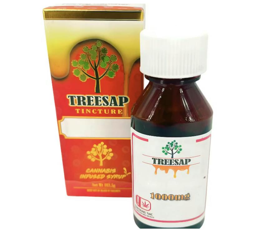 Strawberry Lemonade Syrup | Tincture | 1000mg | 2 fl oz by Treesap - CA